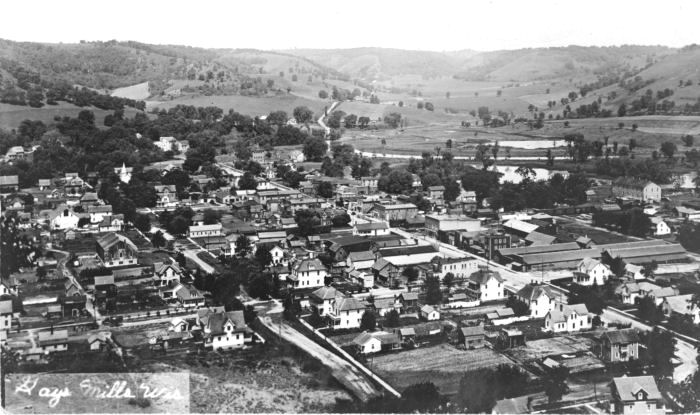 Gays Mills, WI, abt 1930